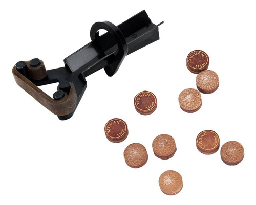 Taco De Billar De Billar De Billar De Material Cuero 10pcs