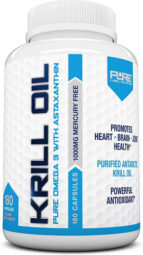 Pure Label Nutrition-krill Oil 1 - Unidad a $269376