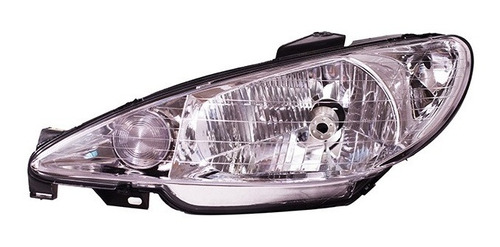 Faro Del Izq M/elec Parab Simple 02- Peugeot 206 Xs 3p Htch