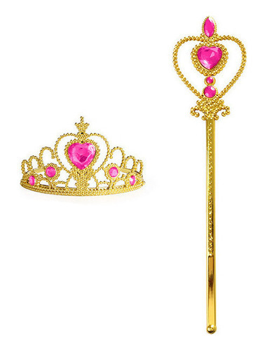 Varita mágica con forma de corazón para niños Princess Jewelry, color B33