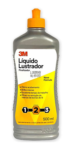 Liquido Lustrador 3m Polimento Profissional Automotivo