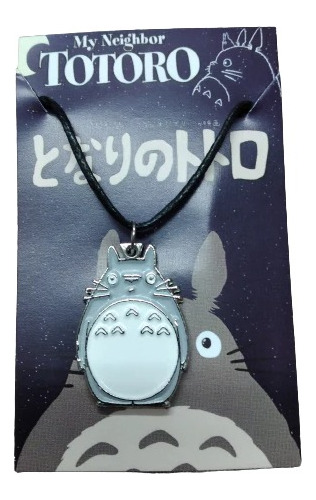 Colgante Metal Mi Vecino Totoro My Neighbor Collar Unisex