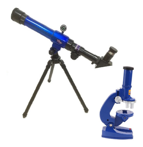 Telescopio Astronómico Cámara + Microscopio 2 En 1