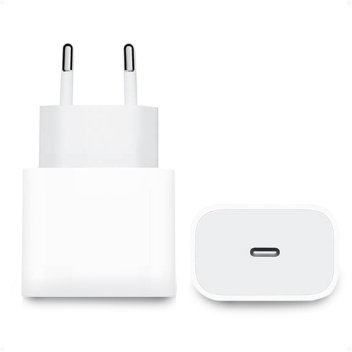 Ficha Original De Carga iPhone 20w Carga Rápida - Otec