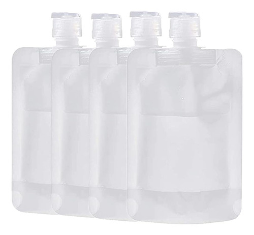 4 Bolsas De Aseo De Viaje 100ml