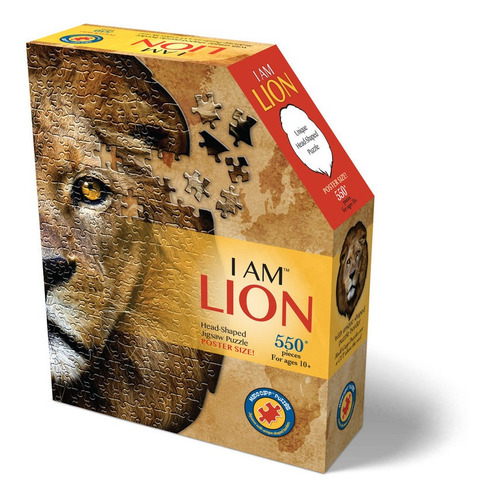 Rompecabezas - I Am Lion Madd Capp Puzzle 550