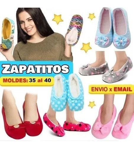 Moldes Imprimibles Para Hacer Pantubotas Zapatos Y Pantuflas