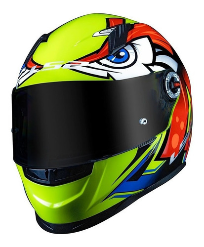 Capacete Ls2 Ff358 Racing - Sharp 4 Estrelas