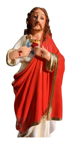 Imagen 2 de 4 de Figura Estatuilla Sagrado Corazón De Jesús