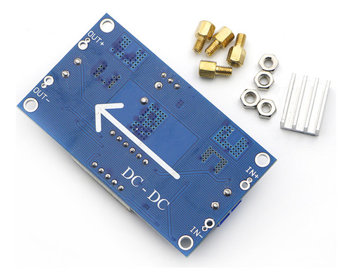 Módulo Dc-dc Xl4015e 5a 75w Ajustable Con Pantalla Voltaje