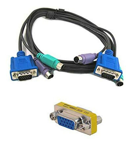 Cables Vga, Video - Cable De Interruptor Kvm Para Computador