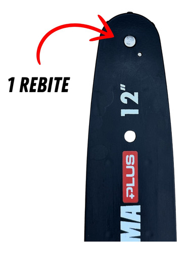 Sabre Saibro Barra Facão Kawashima 12 polegadas + 2 Correntes Passo 3/8 1,1mm