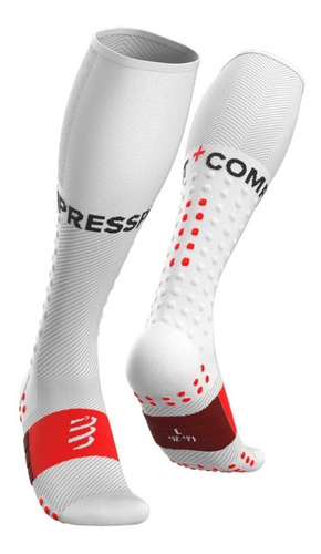 Meia De Compressão Compressport Full Socks V3.0 Race Course 