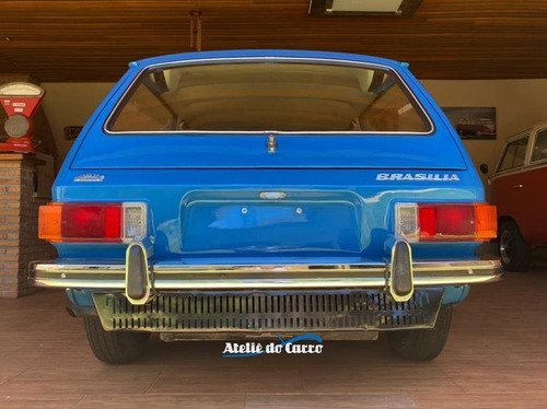 Imagem 6 de 15 de Vendido - Brasília 1600 1976 Azul Oriente - Original