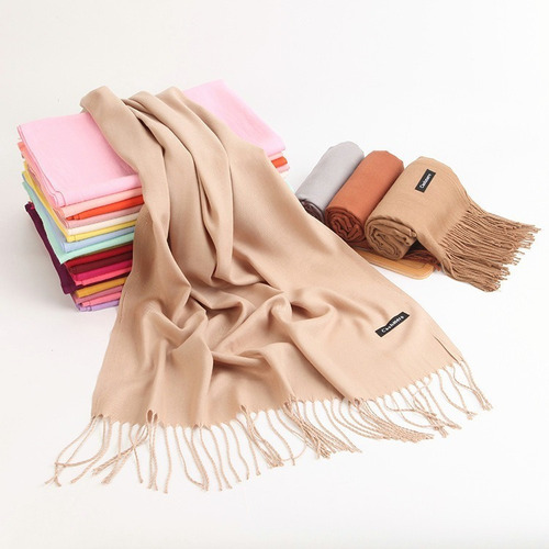 Para Pashmina Chalina Mayoreo Boda Bautizo Liso Moda