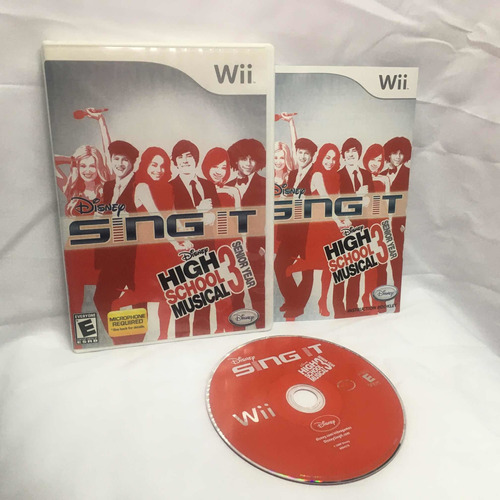 Nintendo Wii High School Musical 3 Sing It