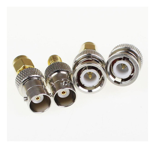 1 Conjunto De Adaptador De Conector Rf Fêmea Tipo Bnc Para