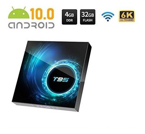 Tv.box T-95 Control Voz De Mando 4/32 Bluetooth Amdroid 10