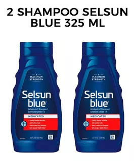 2 Shampoo Selsun Blue 325ml
