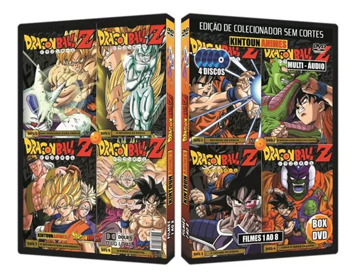 Dragon Ball Z Todos os Filmes + Especiais + Ovas em DVD