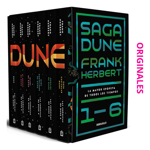 Dune Saga  1-6. La Mayor Epopeya Todos Los Tiempos Original