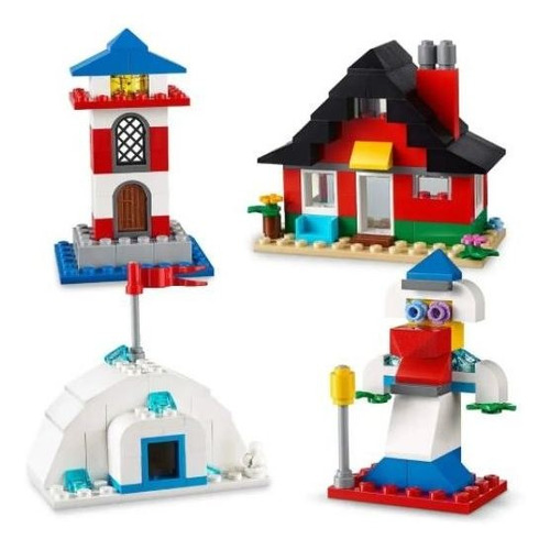 Imagem 5 de 5 de 11008 - Blocos E Casas - Lego Classic