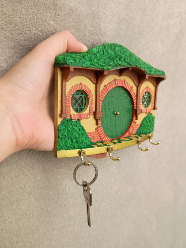 Porta Chaves Hobbit Senhor Dos Anéis Verde