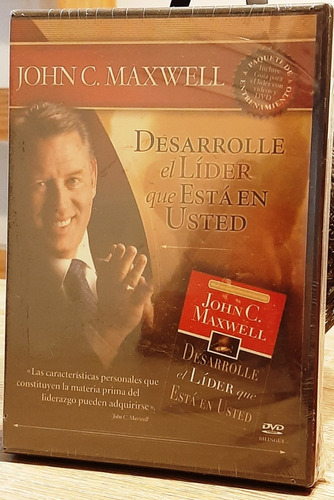 John C. Maxwell, Dvd Video  Desarrolle El Líder En Usted 