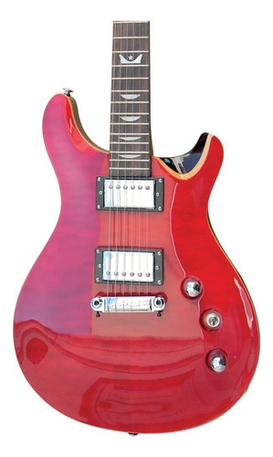 Guitarra Crimson Seg265 + Ampli Marshall Mg10 + Acc Prm Color Rojo