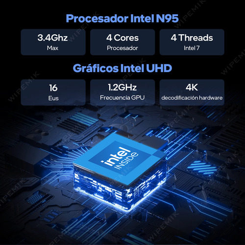 Laptop Intel N95 Ddr5 4 Núcleos 12gb Ram 1000gb Ssd Notebook