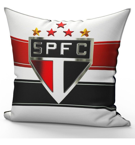 Imagem 1 de 2 de Capa De Almofada Premium São Paulo Fc I 40x40 Cm