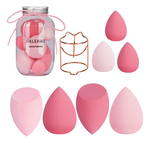 Dalehao Beauty Blender Sponge - Juego De 7 Esponjas De Maqui