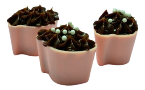 Forma 03 Partes P/ Chocolate Copo Mousse 9 Bwb Cod : 9723 Cor Branco