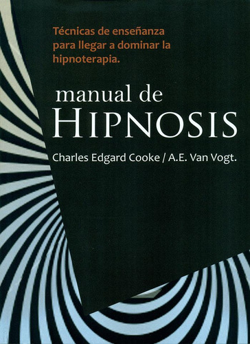 Libro: Manual De Hipnosis. Charles Cooke. Luis Carcamo, Edit