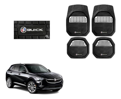 Tapetes 4pz Charola 3d Logo Buick Envision 2024 A 2025 2026