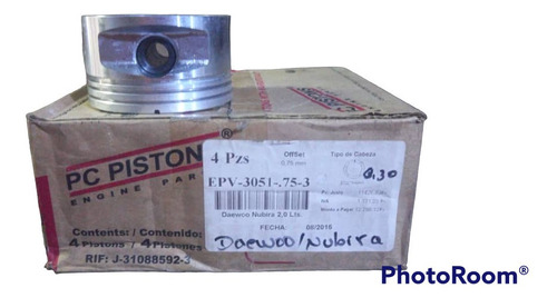 Piston De Daewoo Nubira 0.30 