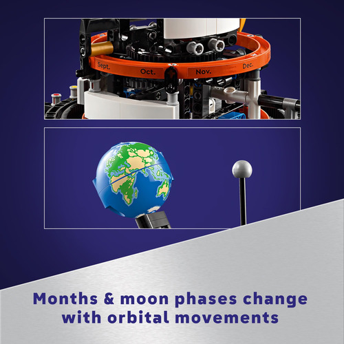 Set De Construcción Lego Technic Planet Earth And Moon In Or