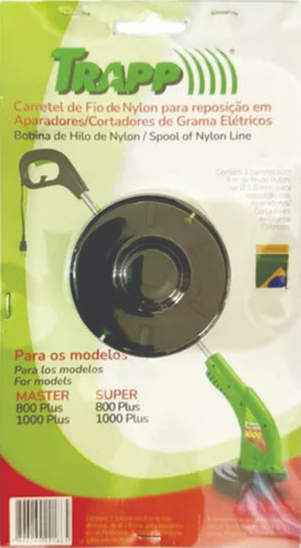 Trapp Carretel De Fio De Nylon Para Aparador 800/1000 W