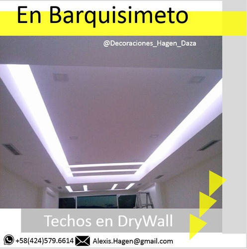 Instalación De Techos Y Paredes En Drywall, Cielo Raso Y Más