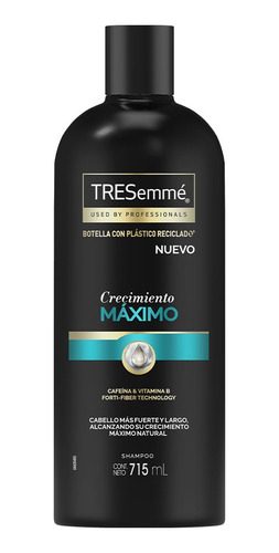 2 Pzs Tresemme Shampoo Crecimiento Maximo 715ml