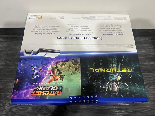 Playstaton 5 Slim Edición Con Lector Más 2 Juegos Blanco