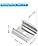 Clips De Soporte Para Tira Led, 80 Unidades, Acero Inoxidabl