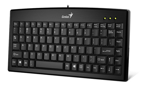 Teclado Genius Luxemate 110 Usb Mini Slim Silencioso Español