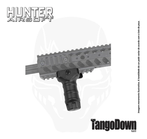 Front Grip Vertical Trilho 22mm Engate Rápido Tan Tango Down