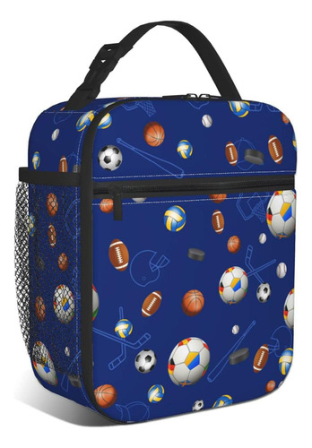 Lonchera De Fútbol Niños, Bolsa De Almuerzo Térmica ...