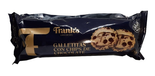 Galletita De Vainilla Con Chips De Chocolate Franks 120 Grs