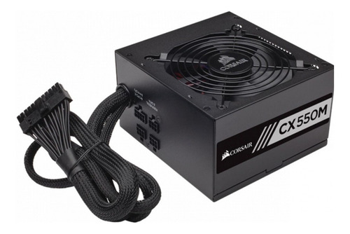 Imagem 2 de 4 de Fonte Corsair 550w Cx550m 80 Plus Bronze Cp-9020102-ww