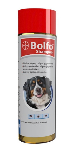 Elanco Bolfo Shampoo Antipulgas, Piojos Y Garrapatas 350ml