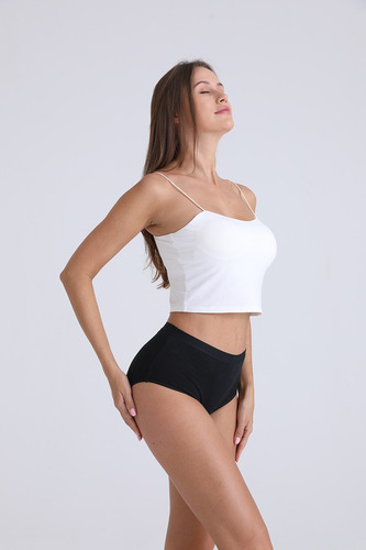 3 Packs Calzoncillos De Algodón De Talla Grande Para Mujer