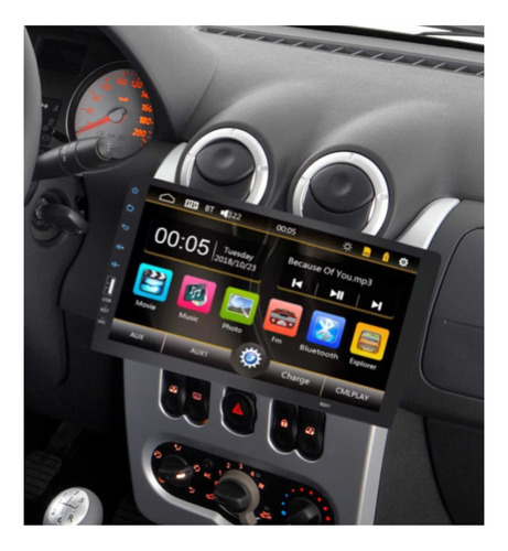 Radio Renault Logan Sandero 9 Pulgadas Mp5 Mirrorlink Usb